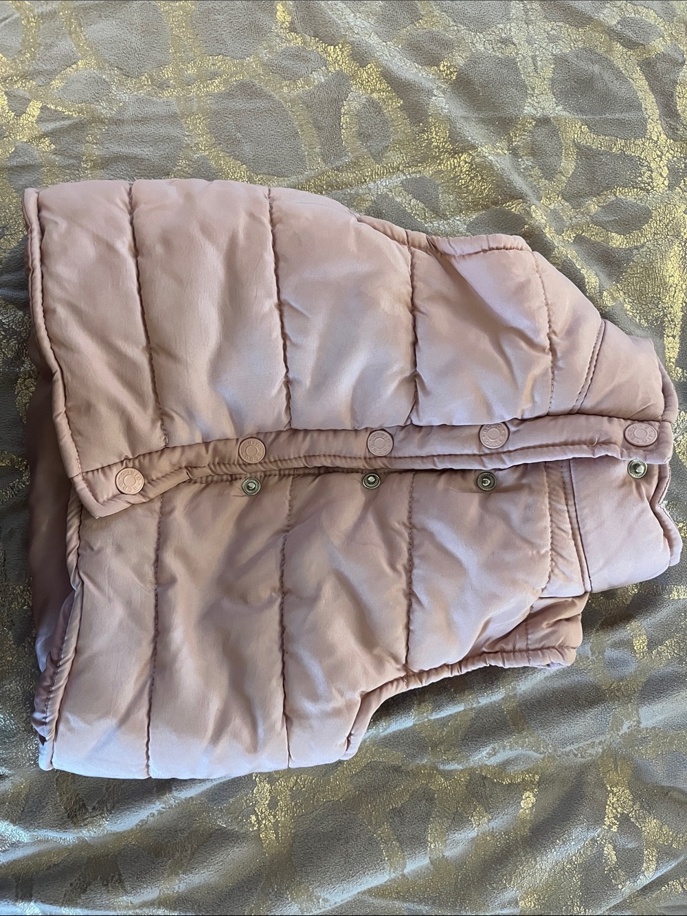 BCBGirls Pink Quilted Puffer Vest